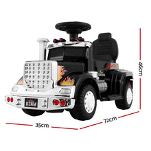 Load image into Gallery viewer, Ride On Cars Kids Electric Toys Car Battery Truck Childrens Motorbike Toy Rigo Black