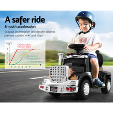 Load image into Gallery viewer, Ride On Cars Kids Electric Toys Car Battery Truck Childrens Motorbike Toy Rigo Black