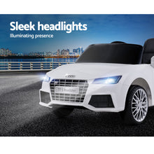 Load image into Gallery viewer, Audi Licensed Kids Ride On Cars Electric Car Children Toy Cars Battery White
