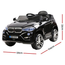Load image into Gallery viewer, Kids Ride On Car BMW X5 Inspired Electric 12V Black