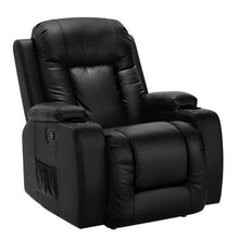 Load image into Gallery viewer, Artiss Electric Massage Chair Recliner Luxury Lounge Sofa Armchair Heat Leather