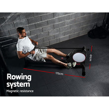 Load image into Gallery viewer, Everfit Magnetic Rowing Exercise Machine Rower Resistance Cardio Fitness Gym