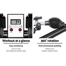 Load image into Gallery viewer, Everfit Rowing Exercise Machine Rower Hydraulic Resistance Fitness Gym Cardio