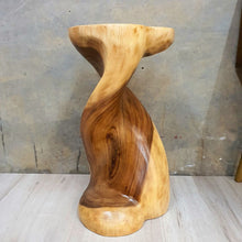Load image into Gallery viewer, Original Twisted stool side table Acacia wood Heart-Shape Side Table/Corner Table Bar stool