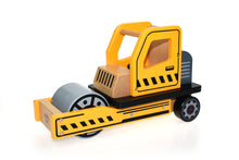 Load image into Gallery viewer, Toy Road Roller Wooden Construction Roller Movable Parts-Large 28 cm -gift ready