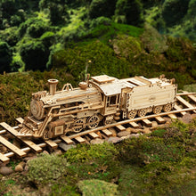 Load image into Gallery viewer, TRain Model 308 pieces 3D Wooden TRAIN 1:80 scale model Building Kits for Children, Adults from 8 to 99 years