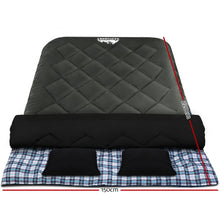 Load image into Gallery viewer, Weisshorn Sleeping Bag Bags Double Camping Hiking -10°C to 15°C Tent Winter Thermal Grey
