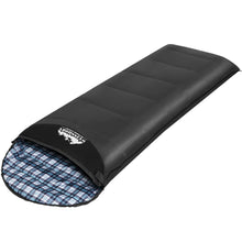 Load image into Gallery viewer, Weisshorn Sleeping Bag Single Camping Hiking Winter Thermal Grey