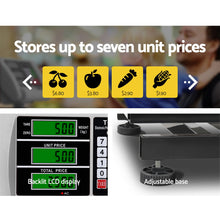 Load image into Gallery viewer, 300KG Digital Platform Scale Electronic Scales Shop Market Commercial Postal