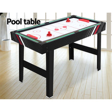 Load image into Gallery viewer, 4FT 4-In-1 Soccer Table Tennis Ice Hockey Pool Game Football Foosball Kids Adult
