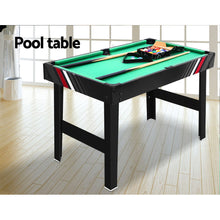 Load image into Gallery viewer, 4FT 4-In-1 Soccer Table Tennis Ice Hockey Pool Game Football Foosball Kids Adult