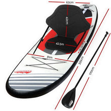 Load image into Gallery viewer, Weisshorn Stand Up Paddle Boards SUP 11ft Inflatable Surfboard Paddleboard Kayak