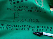 Load image into Gallery viewer, Christmas Santa Gift Sacks Stockings Large Canvas  50 cm x 70 cm Kids Gift Bag