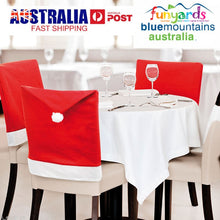 Load image into Gallery viewer, Christmas Chair Seat Cover Decoration Xmas Dinner Party Santa Gift-Large Chair deco