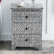 Load image into Gallery viewer, SANTA FE SIDE SHELL INLAY SIDE TABLE
