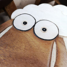 Load image into Gallery viewer, Kids Chair Wooden Stool Animal SHEEP Theme Children’s Chair and Toddlers Stepping Stool..