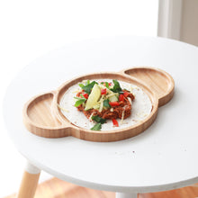Load image into Gallery viewer, Toddlers mealtime Plate 100% sustainable bamboo-Karri the Koala-Food contact grade production
