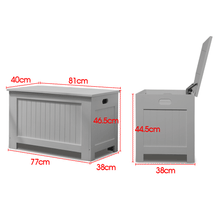Load image into Gallery viewer, Levede Kids Toy Box Chest Storage Cabinet Container Children Clothes Organiser