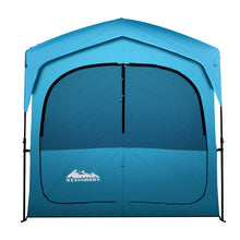Load image into Gallery viewer, Weisshorn Pop Up Camping Shower Tent Portable Toilet Outdoor Change Room Blue