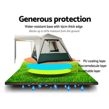 Load image into Gallery viewer, Weisshorn Instant Up Camping Tent 4 Person Pop up Tents Family Hiking Dome Camp