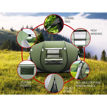 Load image into Gallery viewer, Weisshorn Instant Up Camping Tent 4-5 Person Pop up Tents Family Hiking Beach Dome