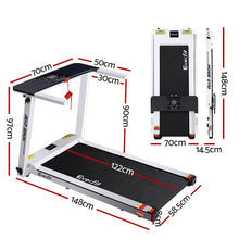 Load image into Gallery viewer, Everfit Electric Treadmill Home Gym Exercise Running Machine Fitness Equipment Compact Fully Foldable 420mm Belt White