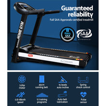 Load image into Gallery viewer, Everfit Electric Treadmill 45cm Incline Running Home Gym Fitness Machine Black