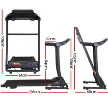 Load image into Gallery viewer, Everfit Electric Treadmill Incline Home Gym Exercise Machine Fitness 400mm