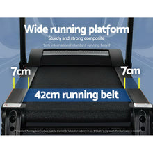 Load image into Gallery viewer, Everfit Electric Treadmill 420mm 18kmh Home Gym Exercise Machine Fitness Equipment Physical