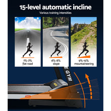 Load image into Gallery viewer, Everfit Electric Treadmill 45cm Incline Running Home Gym Fitness Machine Black
