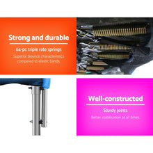 Load image into Gallery viewer, 10FT Trampoline Round Trampolines Kids Safety Net Enclosure Pad Outdoor Gift Multi-coloured