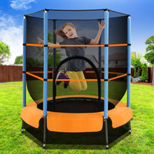 Load image into Gallery viewer, Everfit 4.5FT Trampoline Round Trampolines Kids Enclosure Outdoor Indoor Gift