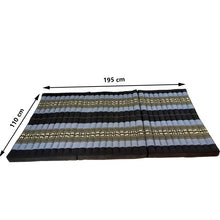 Load image into Gallery viewer, Thai kapok cushion KING Size Foldable Mattress Naturals Kapok Fibre Filled BlueEle