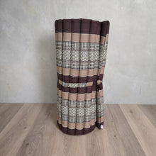 Load image into Gallery viewer, Thai kapok cushion Day bed Roll Out Mattress Foldout Mat relaxation, camping or Yoga Matt Natural Kapok Filled_ 152x200