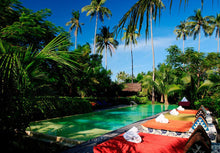 Load image into Gallery viewer, Thai kapok cushion KING Size Foldable Mattress Naturals Kapok Fibre Filled BlueEle