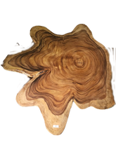 Load image into Gallery viewer, Unique Saur Wood Round Coffee Table, generous 95cm across one of kind 100% unique designed by nature