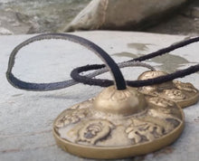 Load image into Gallery viewer, Tingsha Cymbals Handmade Tingsha - Clears Negativity -LAST ONE available Tibetan Buddhist Tingsha Bell - Incredibly Healing -Beginner Tingshas- Sound Healing