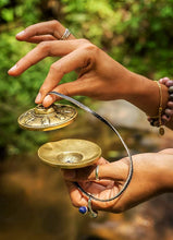 Load image into Gallery viewer, Tingsha Cymbals Handmade Tingsha - Clears Negativity -LAST ONE available Tibetan Buddhist Tingsha Bell - Incredibly Healing -Beginner Tingshas- Sound Healing