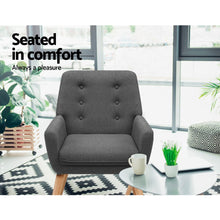 Load image into Gallery viewer, Armchair Tub Single Dining Chair