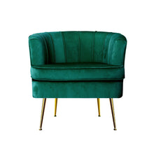 Load image into Gallery viewer, Artiss Armchair Lounge Accent Chair Armchairs Sofa Chairs Velvet Green Couch