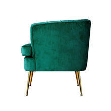 Load image into Gallery viewer, Artiss Armchair Lounge Accent Chair Armchairs Sofa Chairs Velvet Green Couch