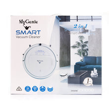 Load image into Gallery viewer, MyGenie ZX1000 Automatic Robotic Vacuum Cleaner Dry Wet Mop Sweep Floor - White
