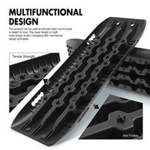 Load image into Gallery viewer, X-BULL KIT1 Recovery track Board Traction Sand trucks strap mounting 4x4 Sand Snow Car BLACK