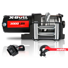 Load image into Gallery viewer, X-BULL Electric Winch 3000lbs Steel Wire Cable 12V Boat ATV UTV Winch Trailer 2 Units