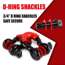 Load image into Gallery viewer, X-BULL 4X4 Recovery Kit Winch Recovery kit With Recovery Tracks Gen2.0 Red