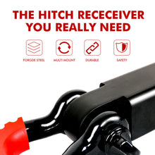 Load image into Gallery viewer, X-BULL Hitch Receiver 5T Recovery Receiver with Bow Shackle Tow Bar Off Road 4WD