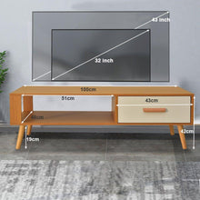 Load image into Gallery viewer, Entertainment Unit TV Unit with Storage Drawer 100CM