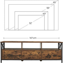 Load image into Gallery viewer, TV Stand Cabinet 147 x 40 x 50 cm