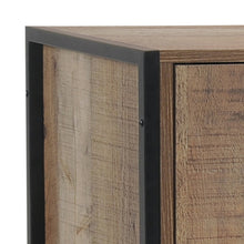 Load image into Gallery viewer, Wine Cabinet with 2 Strorage and open Selves Bar Cabinet Cupboard in Oak Colour