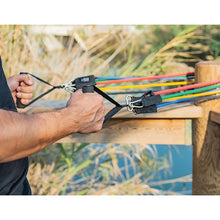 Load image into Gallery viewer, 19PC Resistance Exercise Fitness Bands Tubes Kit Yoga Set